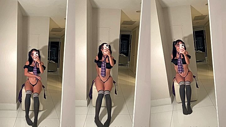 onlyfans leaked xxx video of Aishah Sofey taking a selfie