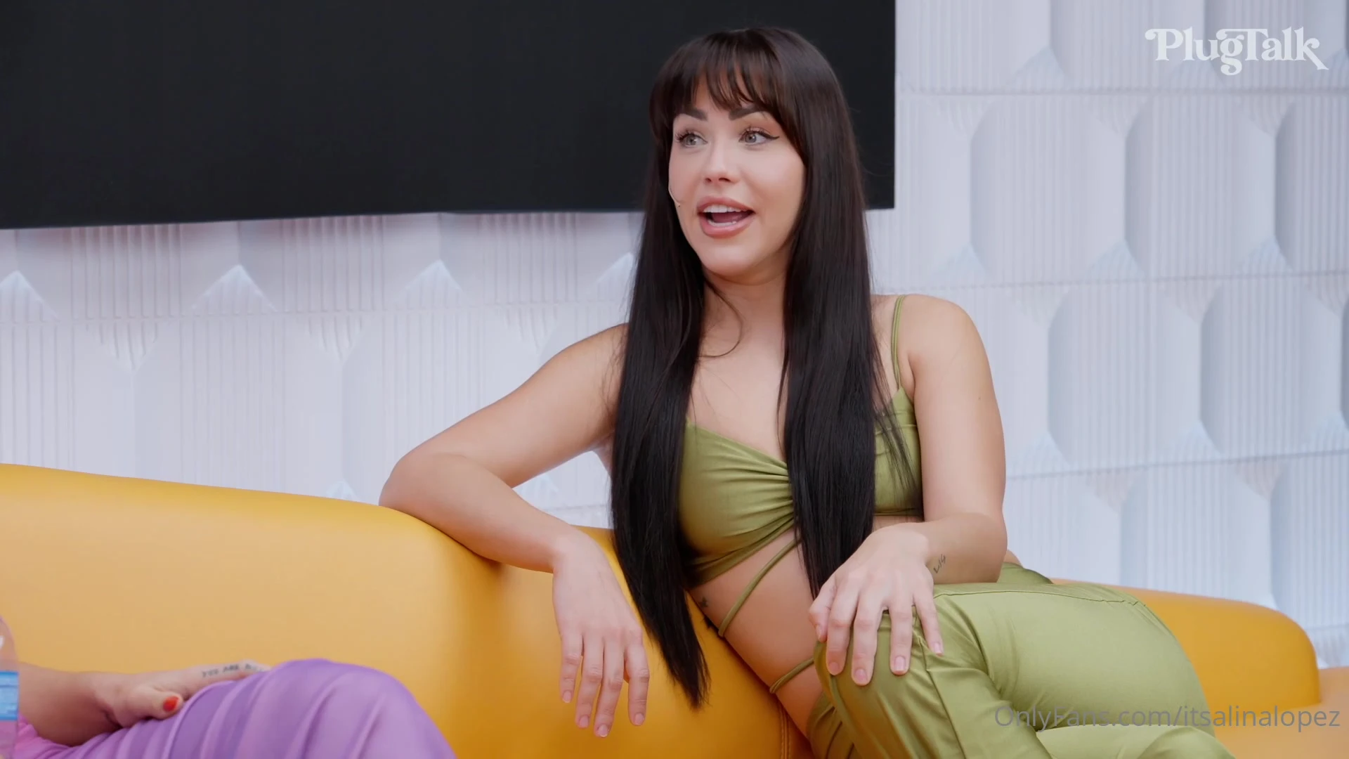 Alina Lopez and another model showing off their threesome sucking dick and getting fucked